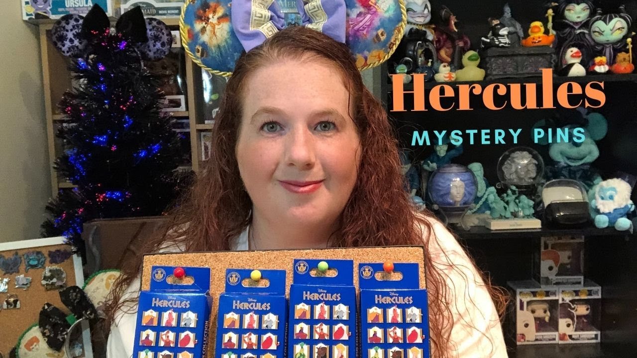 Unboxing Disney's Hercules Mystery Pins