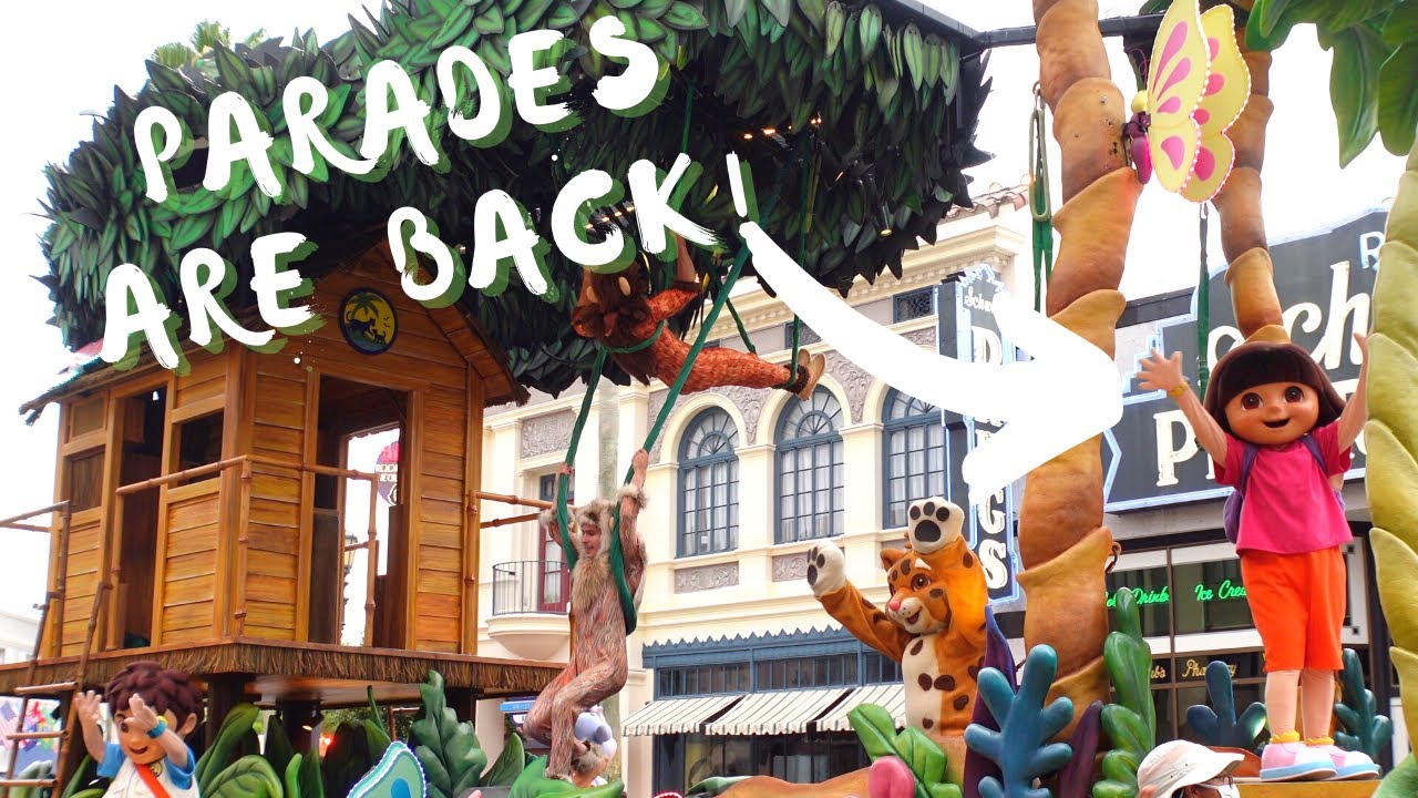 THE SUPERSTAR PARADE IS BACK AT UNIVERSAL STUDIOS! First parade in over a YEAR!