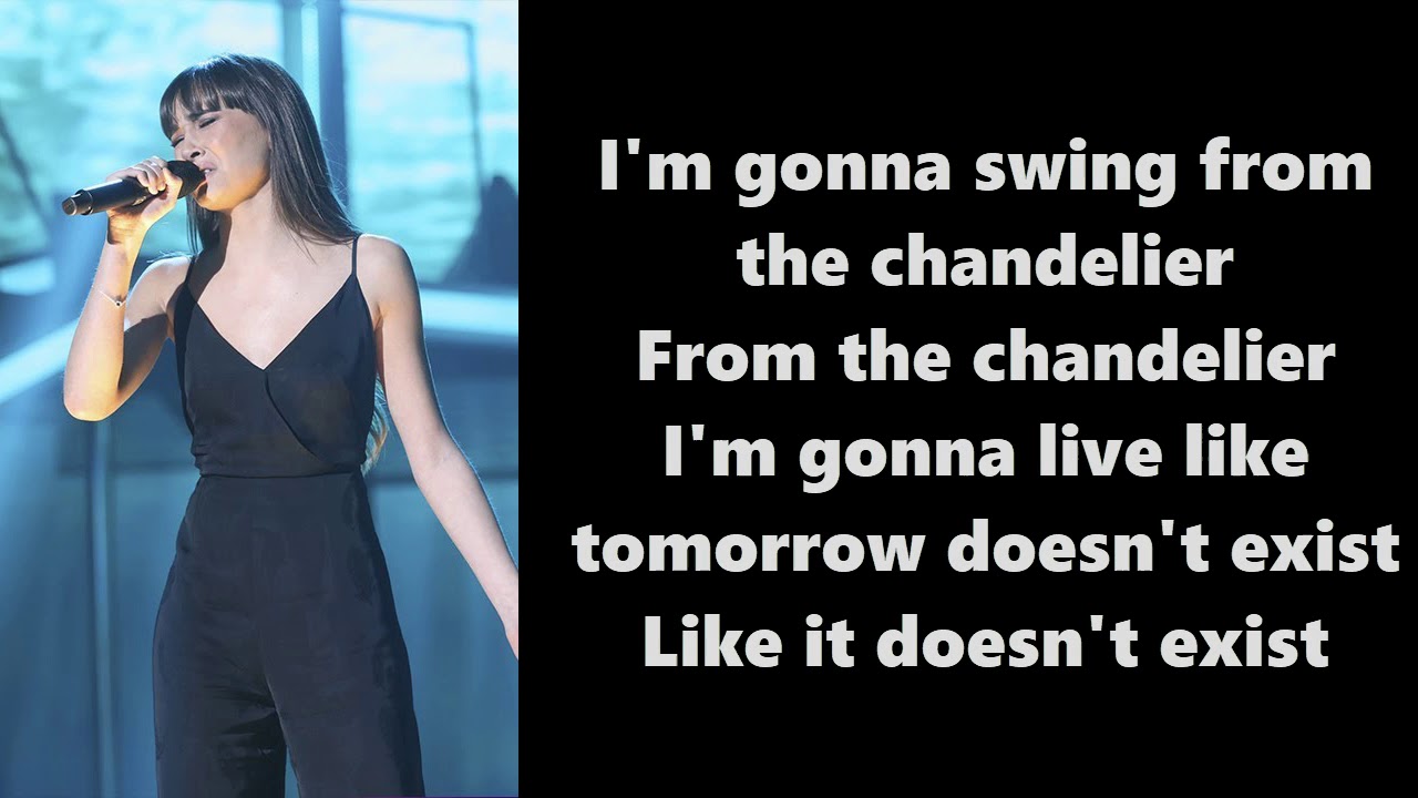 CHANDELIER - Aitana | OT 2017 | OT Final | LETRA