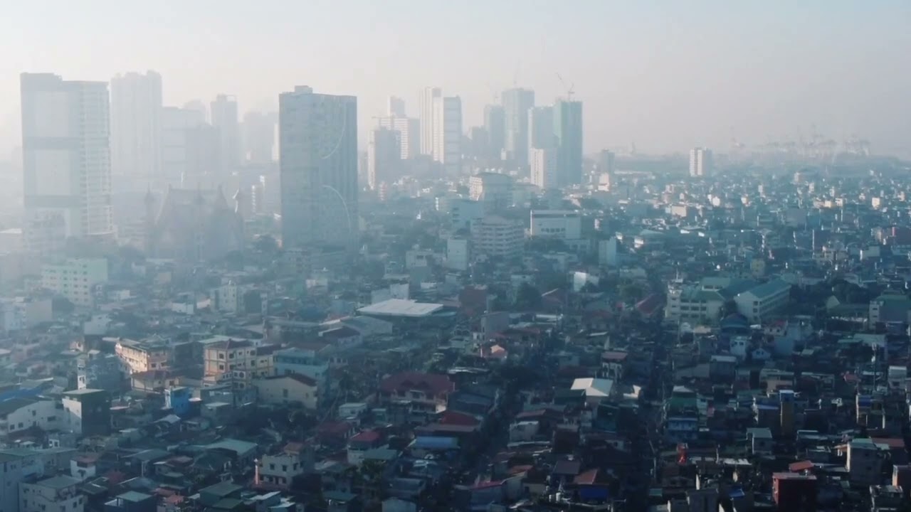 Tondo Manila aerial view