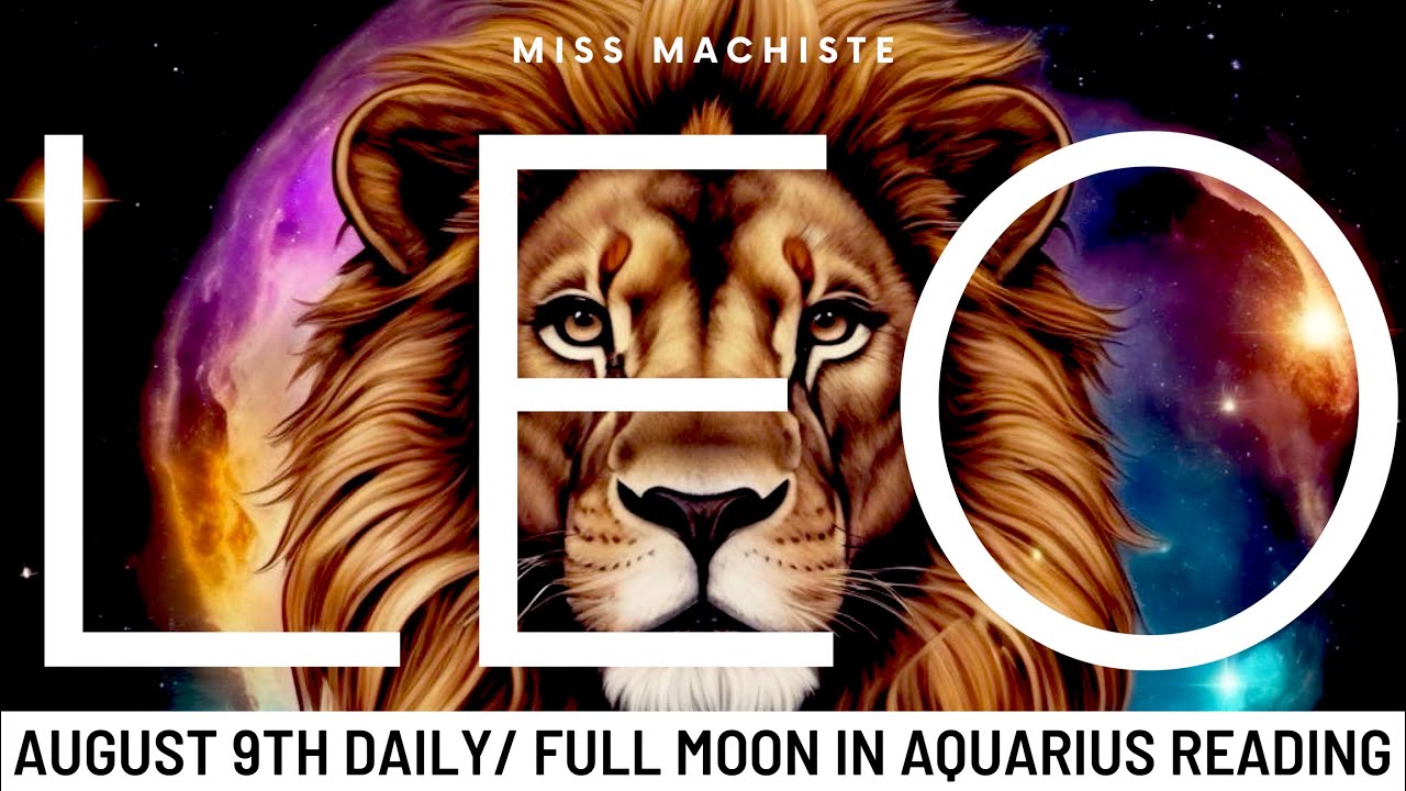 LEO- This One Choice Brings A Whole New Life!! - August 9th Daily Tarot 2025