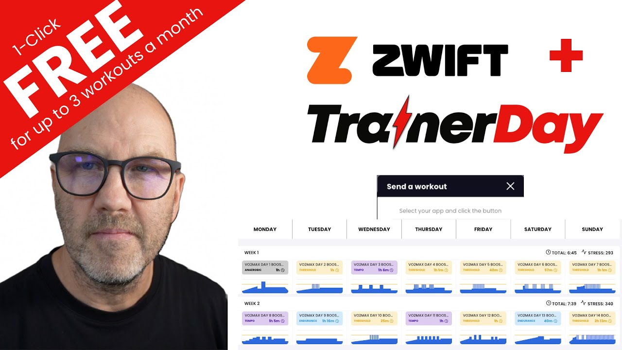 TrainerDay + Zwift - 1-Click Workouts in Zwift (Now Free)