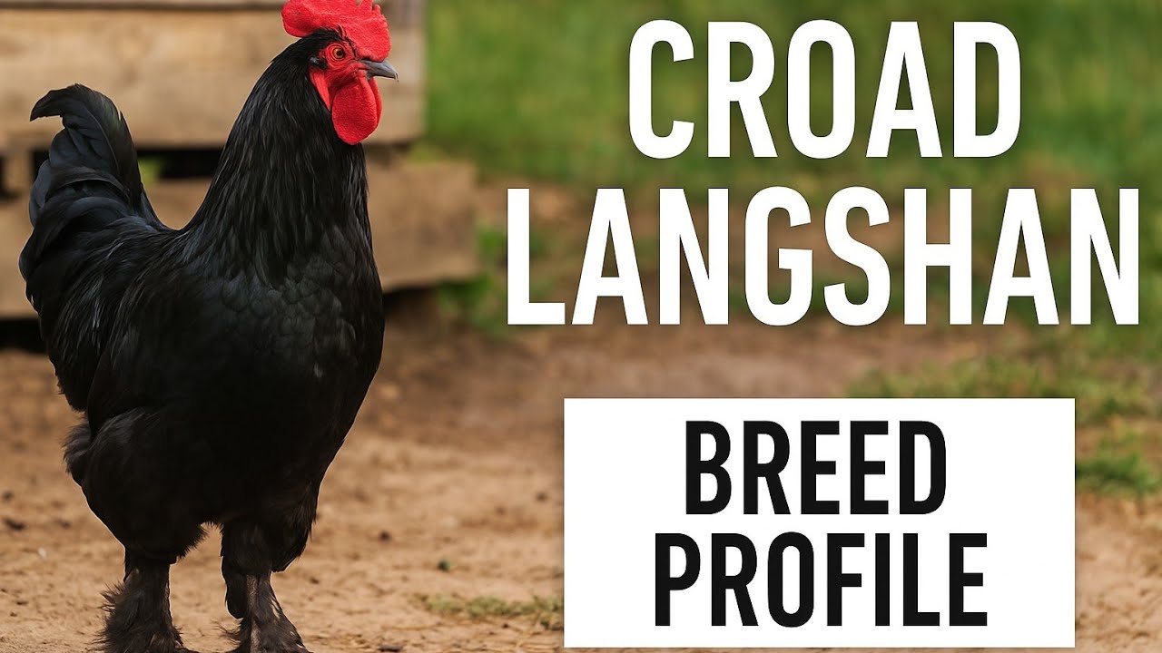 Chicken Breed Profile - The Croad Langshan Chicken