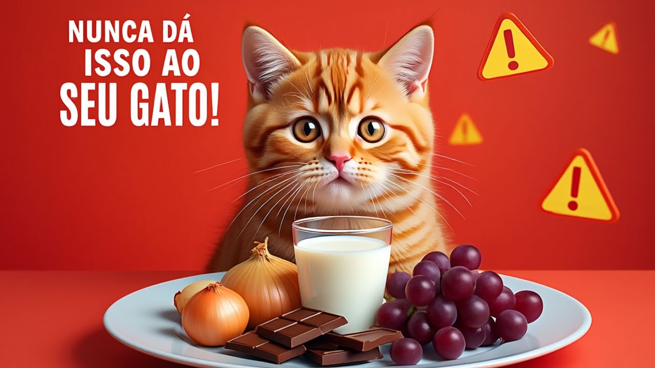 Cuidado! 12 Alimentos Proibidos para Gatos que Você Pode Ter em Casa.