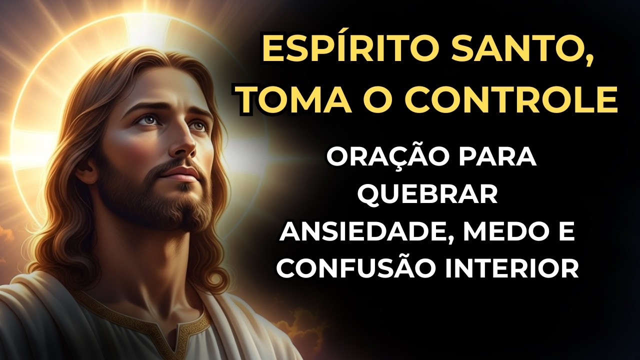 ESPÍRITO SANTO, TOMA O CONTROLE — ORAÇÃO PARA QUEBRAR ANSIEDADE, MEDO E CONFUSÃO INTERIOR.