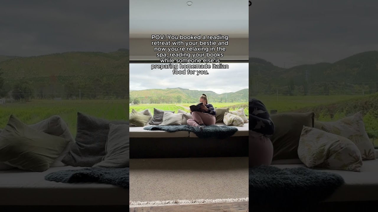 POV: you booked a reading retreat