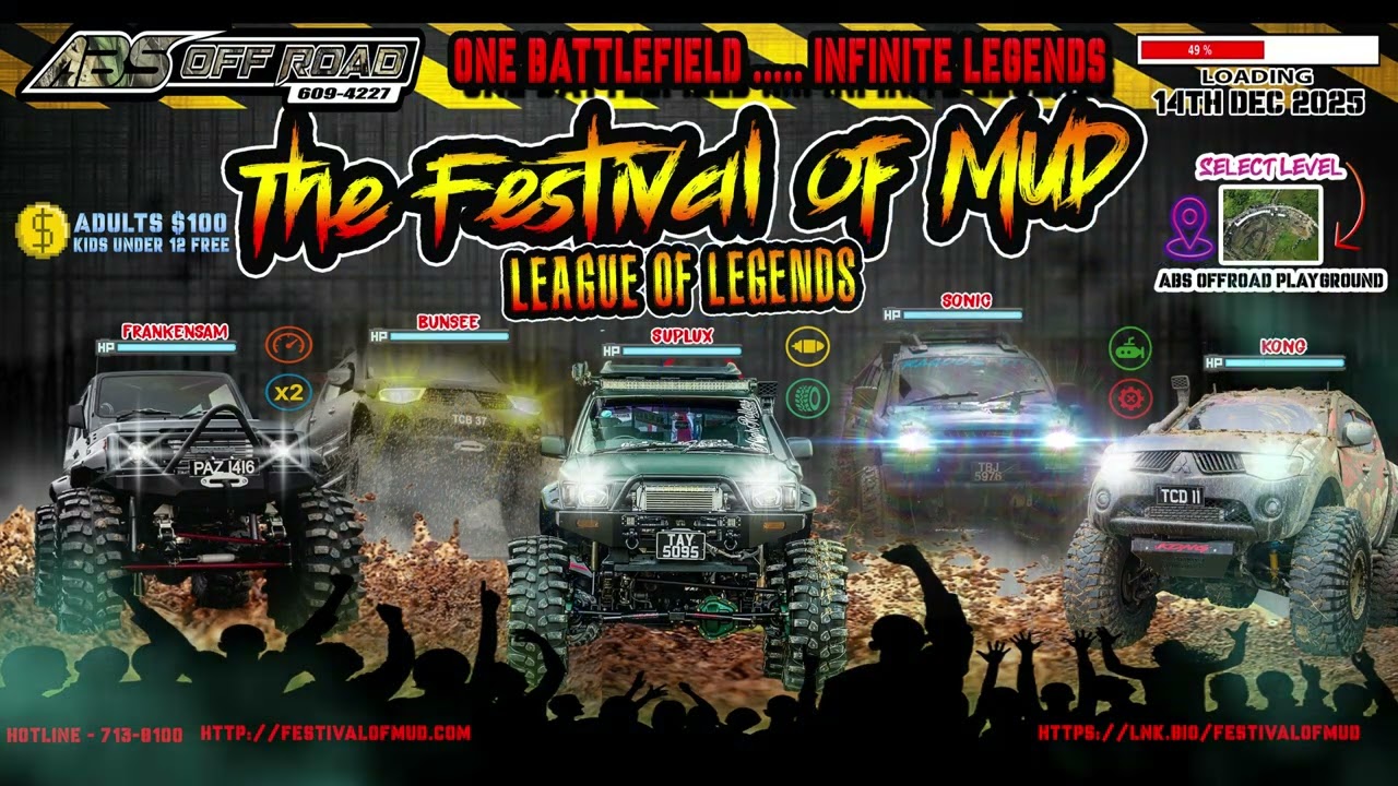 The festival Of Mud 2025 Teaser- Trinidad and Tobago's premier off road event