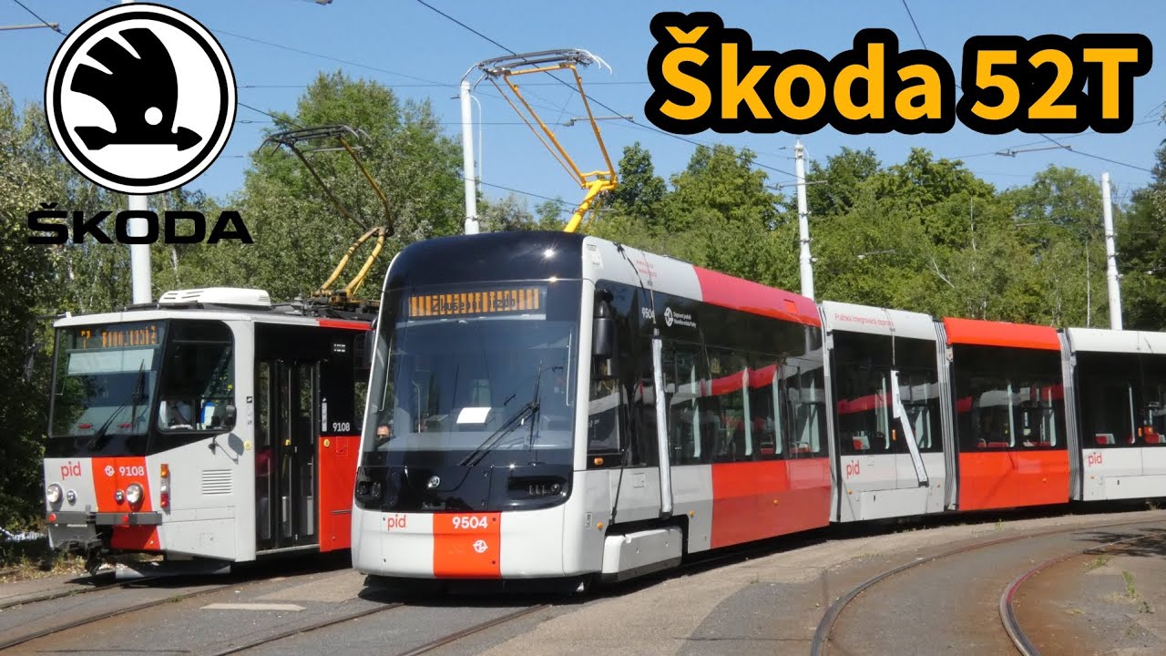 Škoda ForCity Plus 52T - NEW TRAM IN PRAGUE 🚊🆕