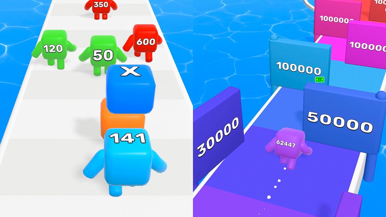 Level Up Numbers GamePlay - iOS, Android Part 1