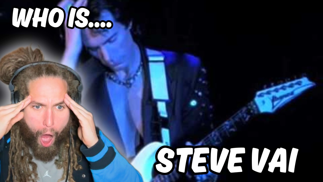 Rapper's first time hearing Steve Vai!