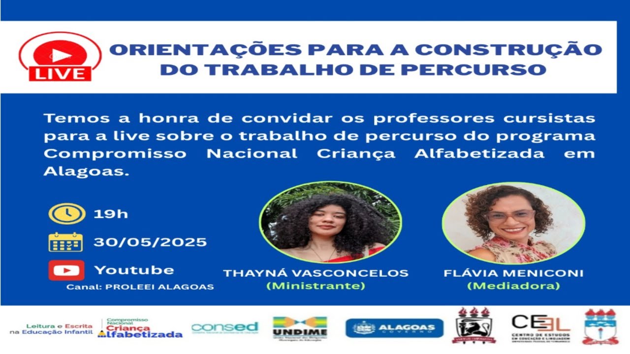 ORIENTAÇÕES PARA A CONSTRUÇÃO DO TRABALHO DE PERCURSO