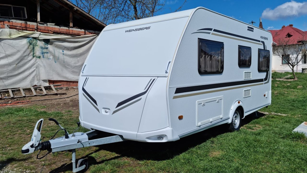 (Prezentare Rulota) 2017 Weinsberg 450, Panou solar, Marchiza, 2zone, pat matrimonial