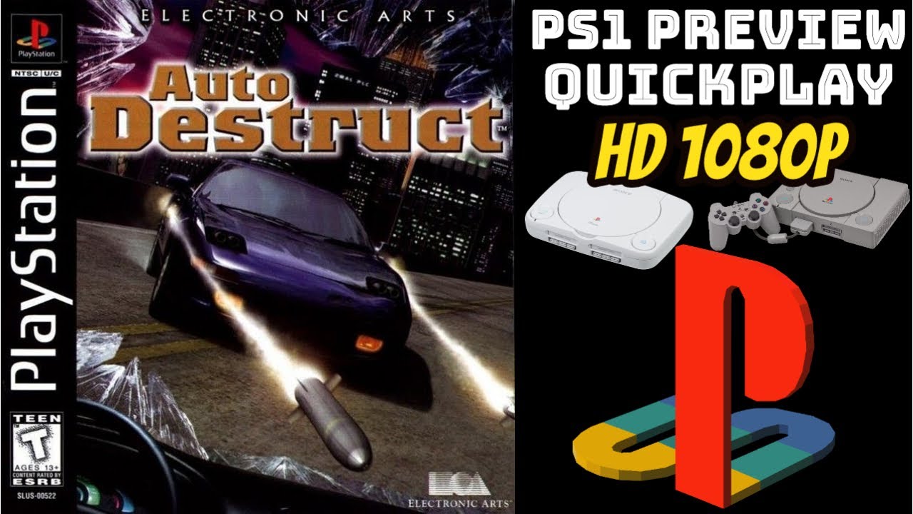 [PREVIEW] PS1 - Auto Destruct (HD, 60FPS)