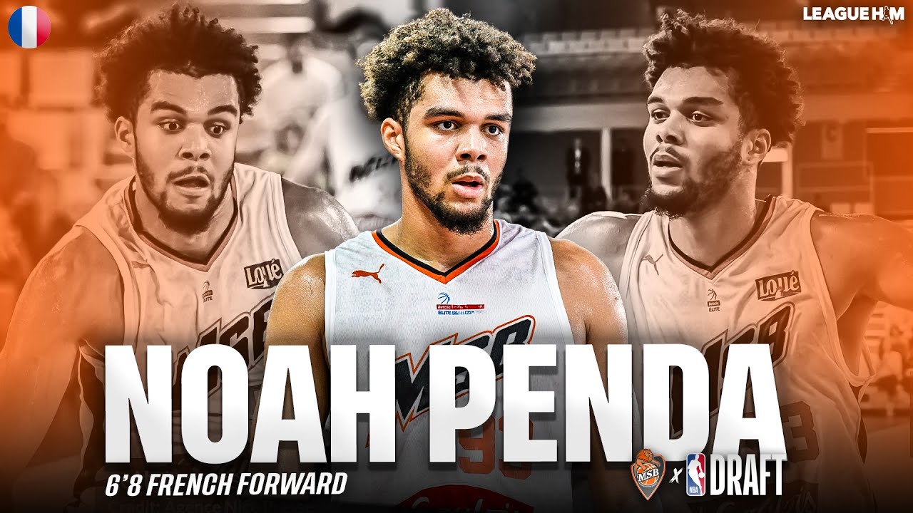 Noah Penda Midseason Highlights | Versatile French Forward | 2025 NBA Draft Film