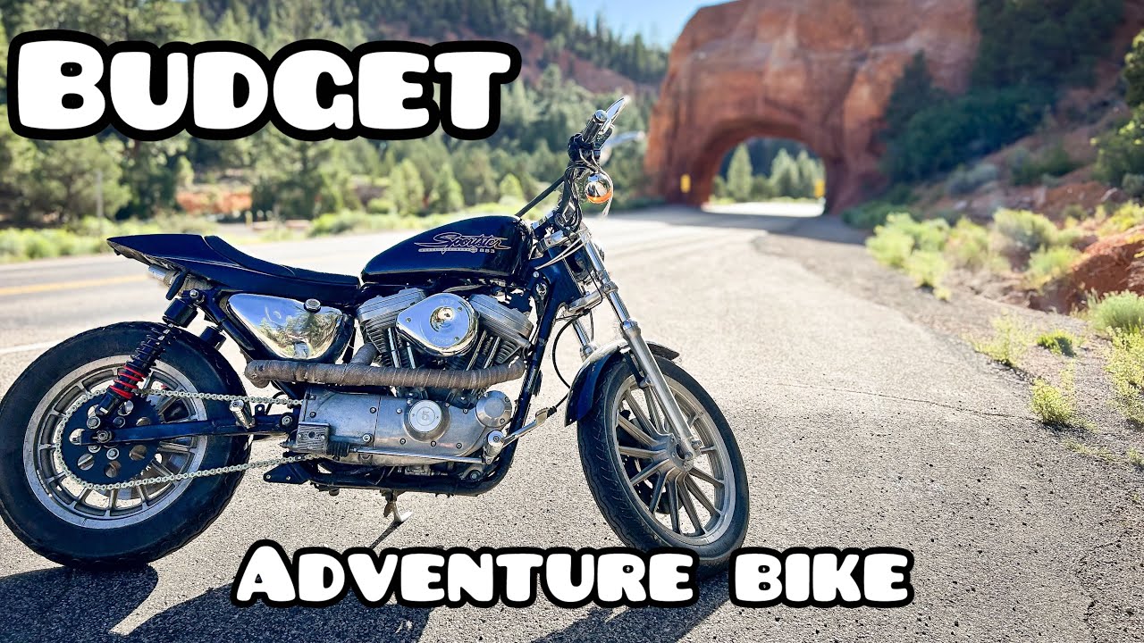 Harley Adventure Bike On A Budget | Hooligan Harley Build Part 1 | Dirtster