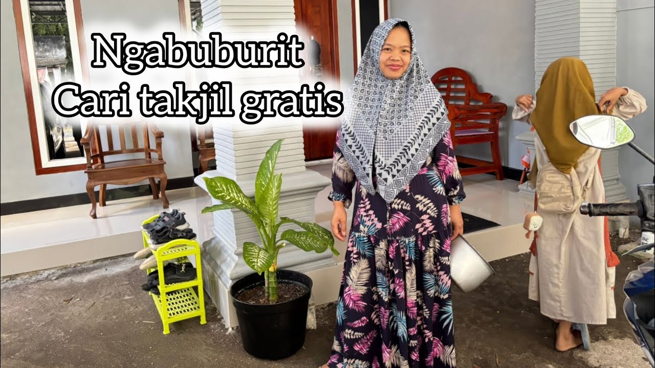 Ngabuburit cari takjil geratis‼️