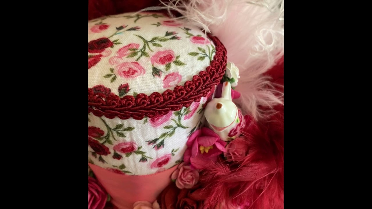 Mini top hat, tea mini hat, tea hat, mad hatter hat, tea party hat, Alice in wonderland hat