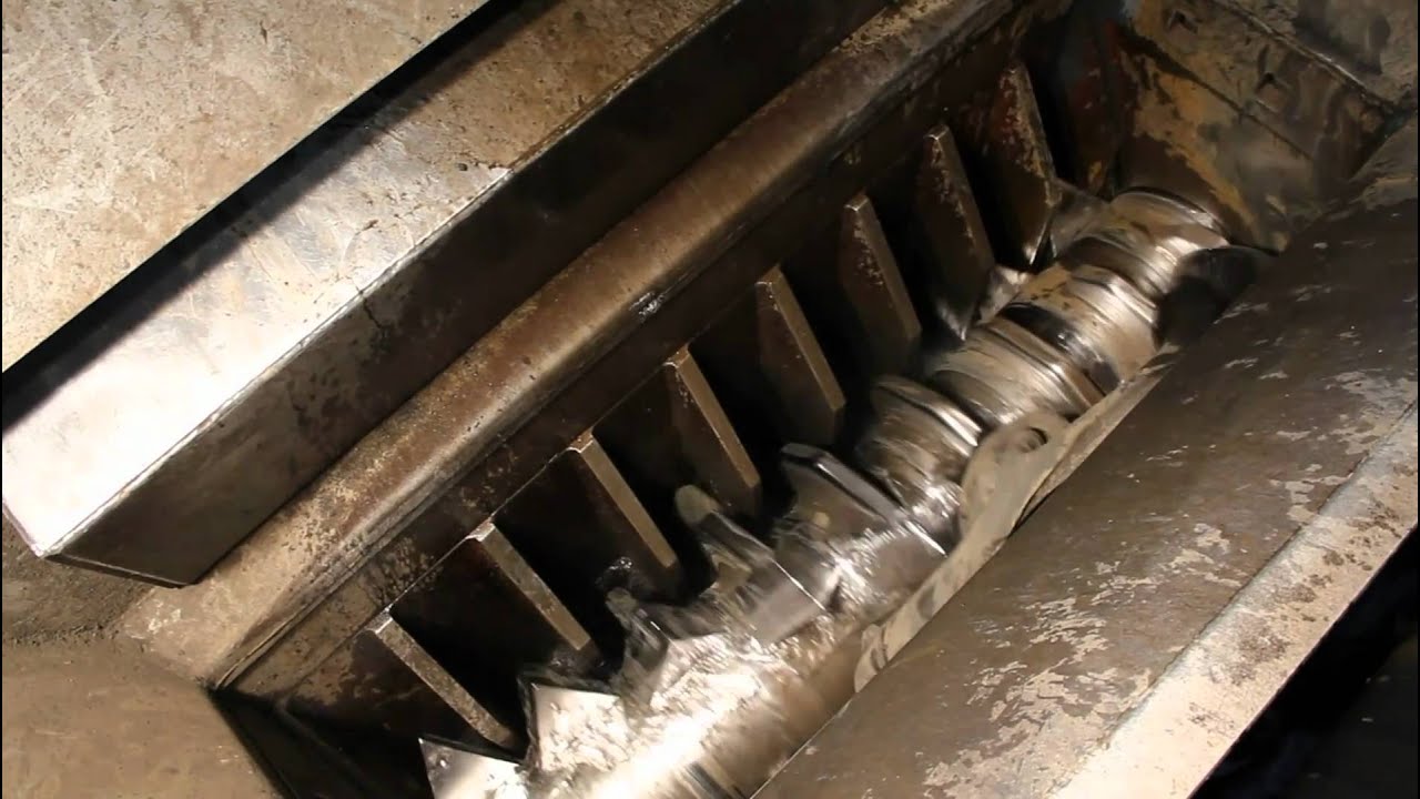 Recycling of tyre - Eldan Super Chopper & Disc Separator