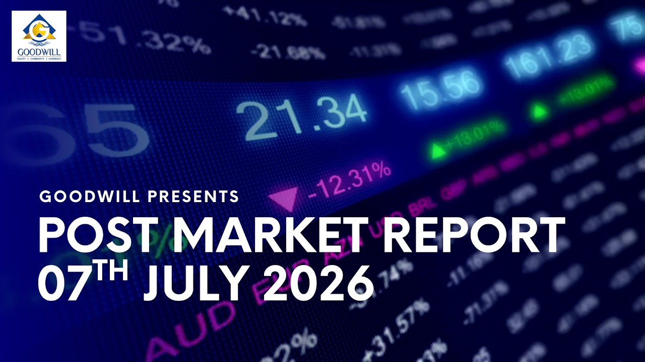 Post Market Report &ndash; 7th July 2026 | NIFTY Slips After Late Sell-Off | Apollo Micro, MCX, BSE