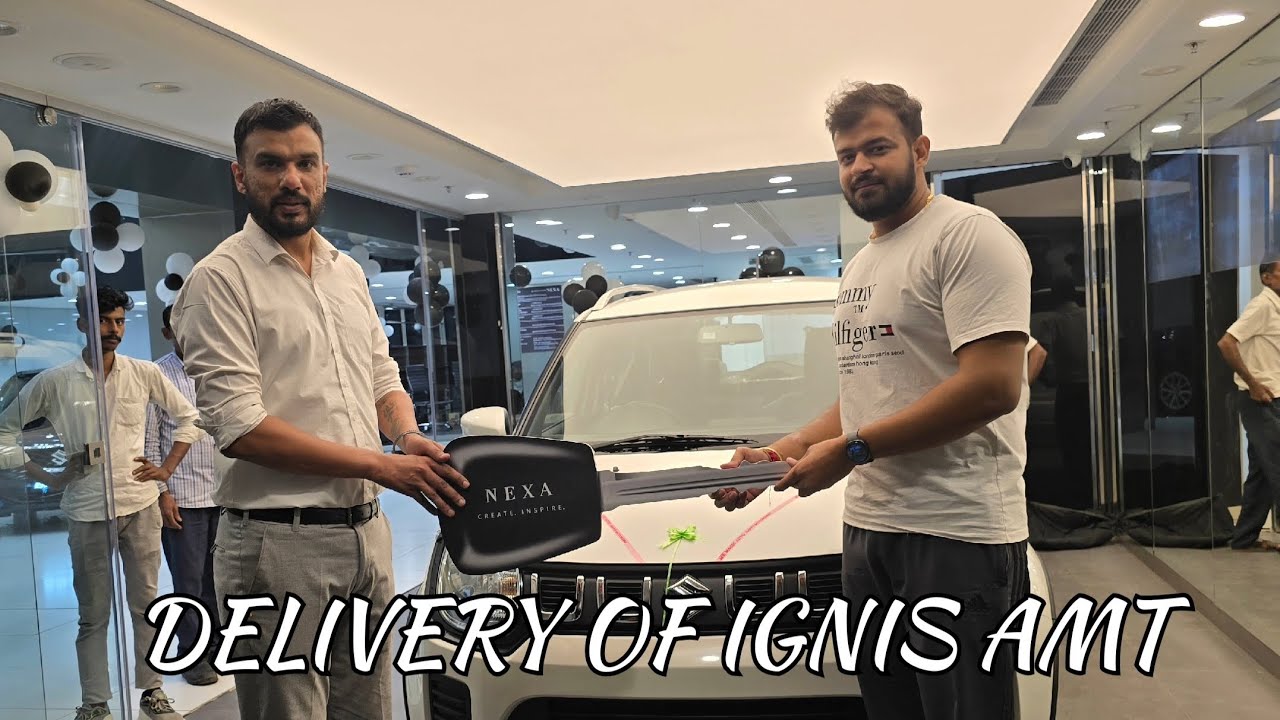 BUYING IGNIS AMT AFTER GST 2.0😁 || KITNA DISCOUNT MILA? 40,000 KA DIFFERENCE 🔥