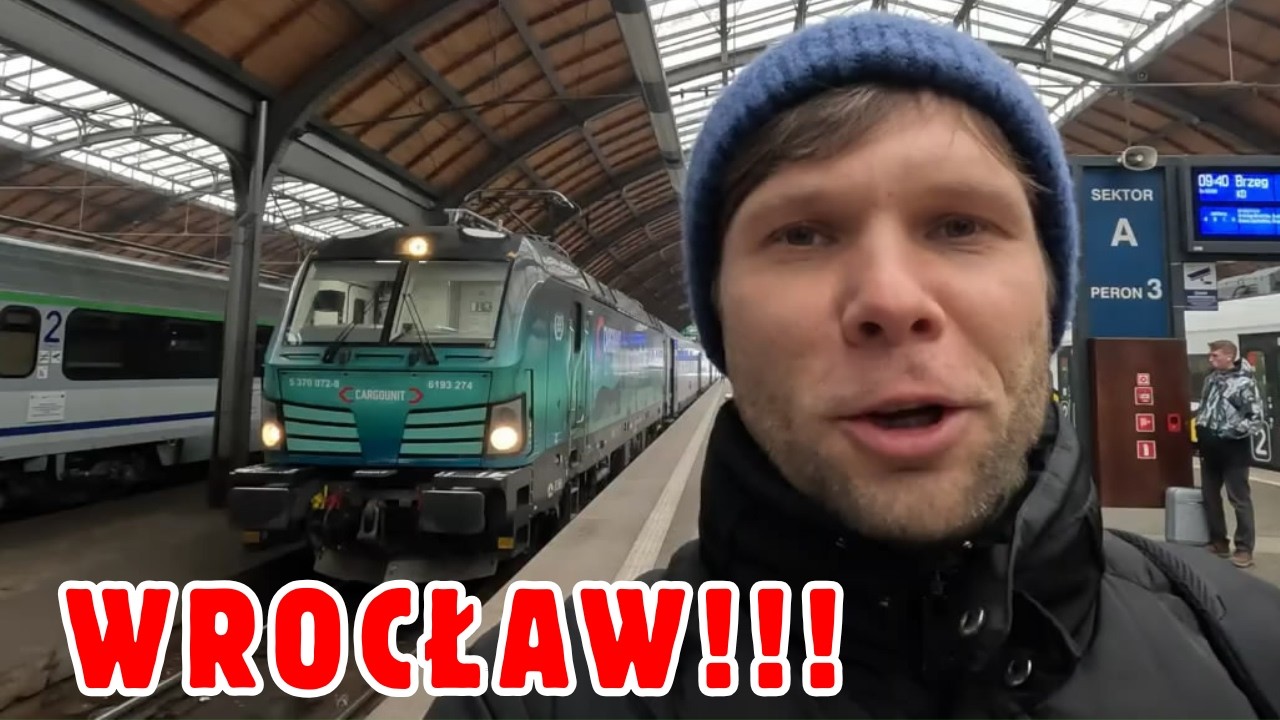 Pociągi Wrocław Główny. Złapałem Szczupaka!