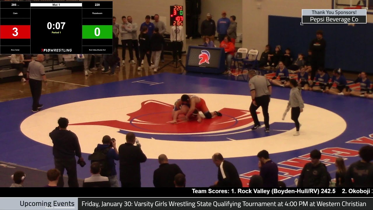 2026 Siouxland Conference Boys Wrestling Tournament