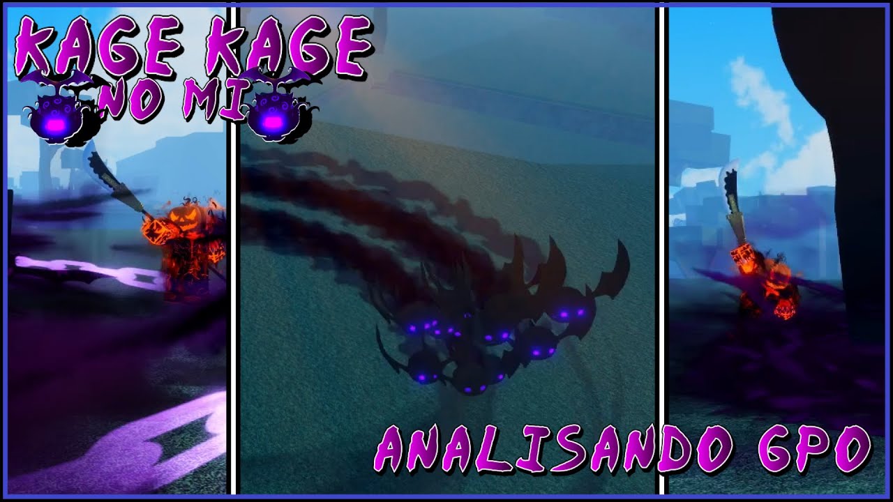 Kage Showcase | Analisando GPO | Arise! Fruta do monarca das Sombras.