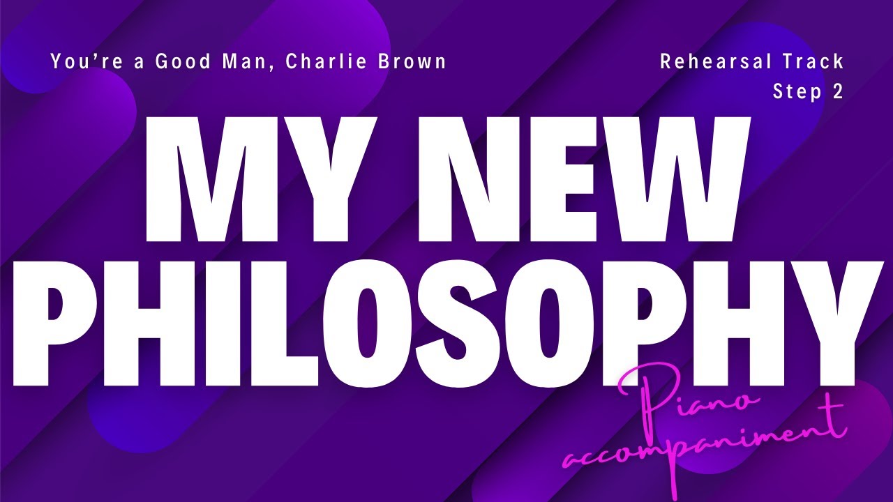 My New Philosophy (ABRSM version) | PIANO ACCOMPANIMENT rehearsal track