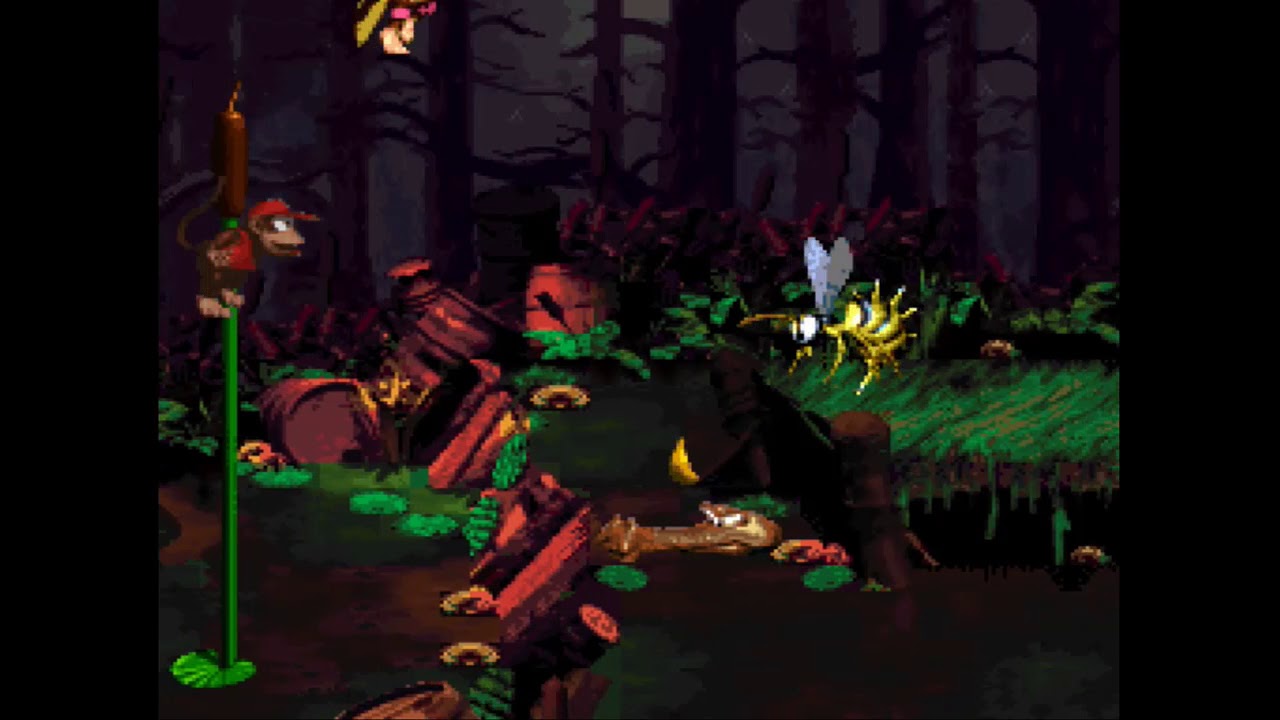 Donkey Kong Country 2 - Tiefes Kremland - Moor des Schreckens