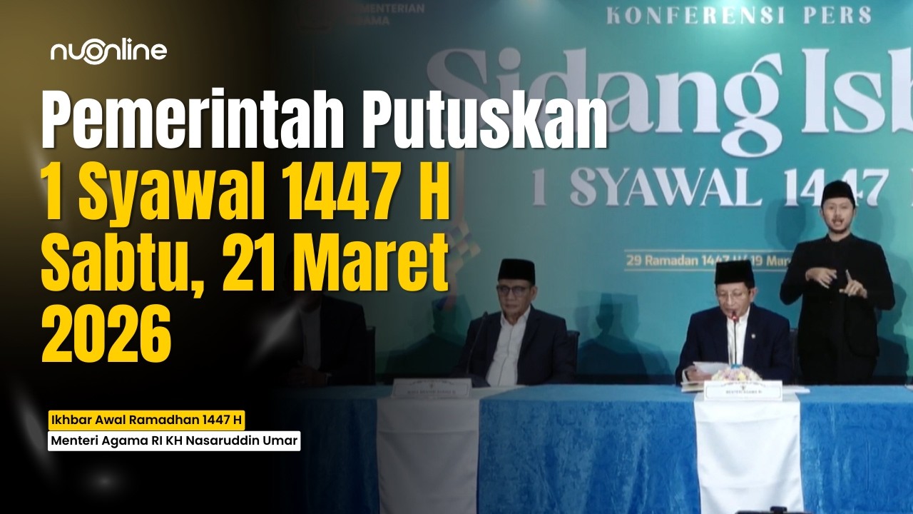 Sidang Isbat 1 Syawal 1447 H: Pemerintah Tetapkan Idul Fitri pada Sabtu 21 Maret 2026