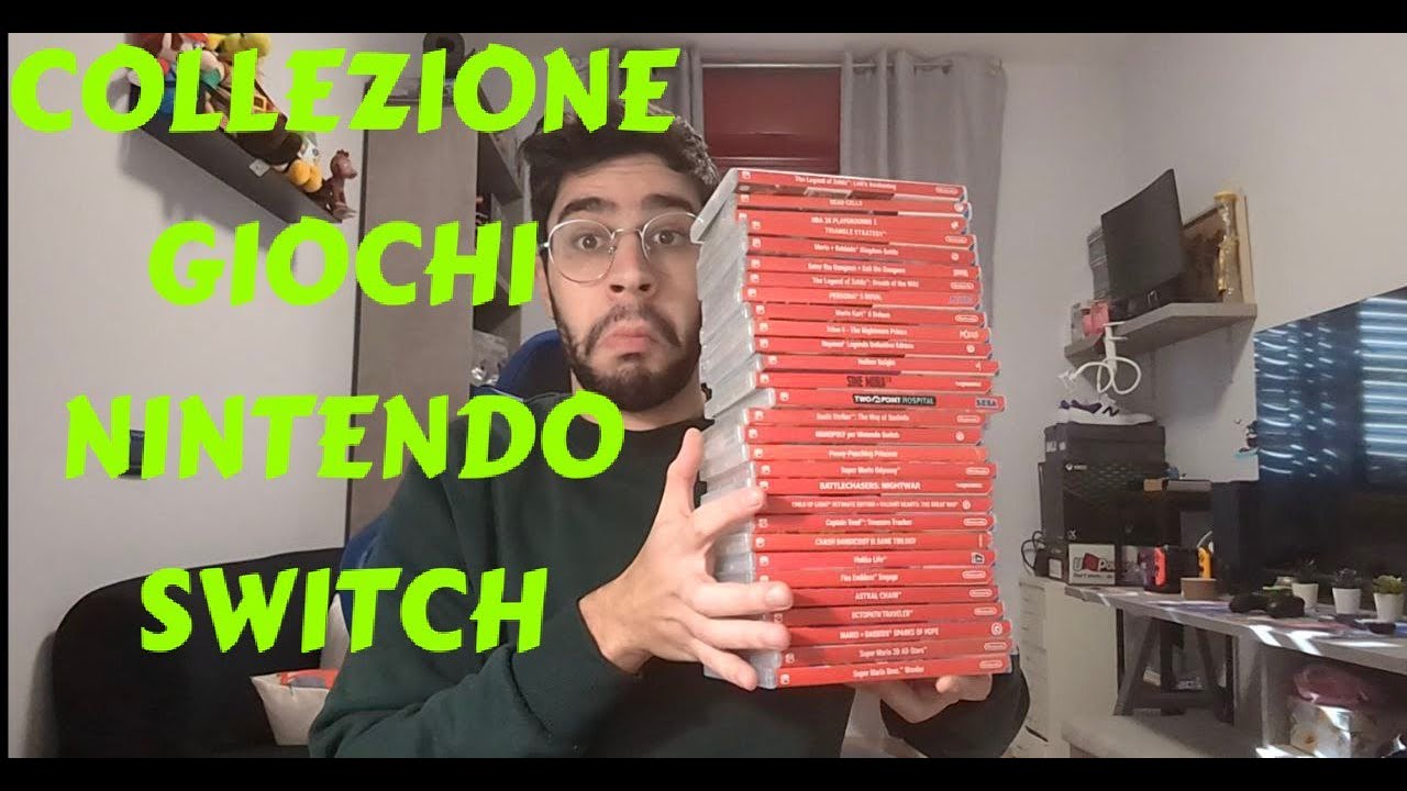 COLLEZIONE GIOCHI NINTENDO SWITCH.