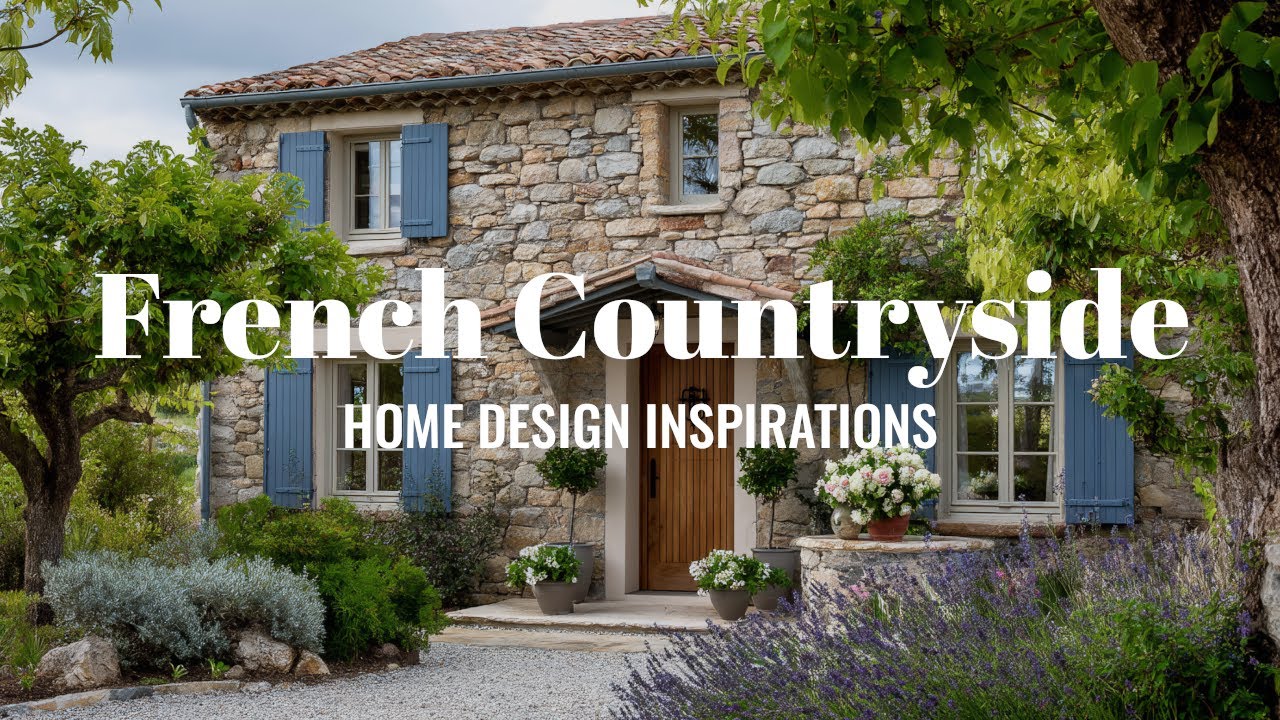 Rustic French Countryside House: Family Home with Provençal Style