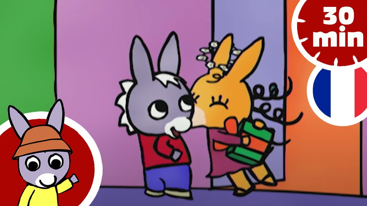🥰 Trotro reçoit un cadeau de Nana ! 🥰 - Dessin animé pour bébé