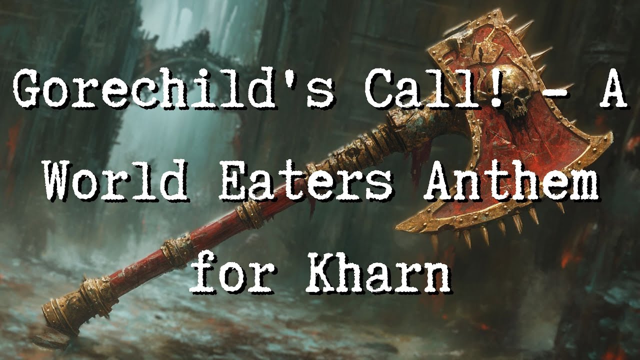 Gorechild's Call! - A World Eaters Song for Kharn | Warhammer 40k Inspired Music
