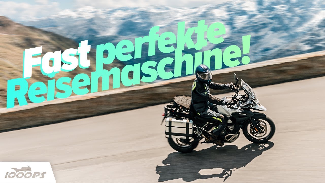 1.300 km Anreise zum Stelvio - Reise- & Alpentest Triumph Tiger 1200 GT Explorer