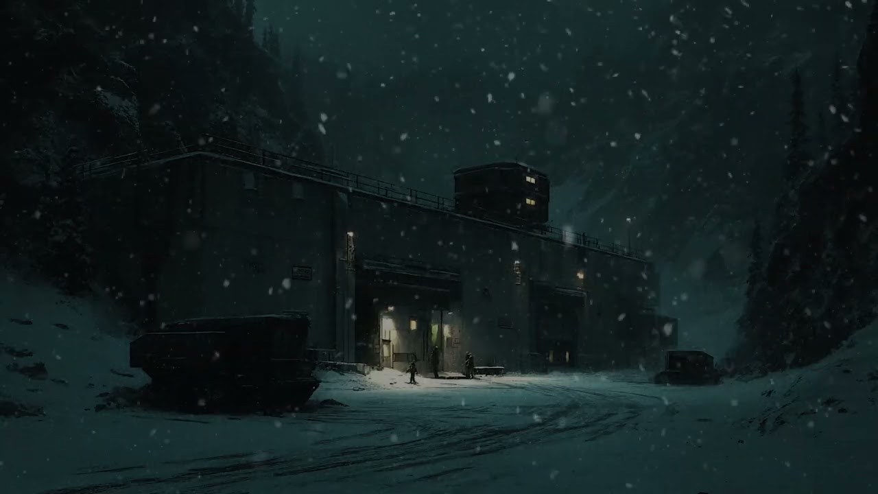 End of the World Winter Shelter ❄️ Blizzard White Noise for Deep Rest