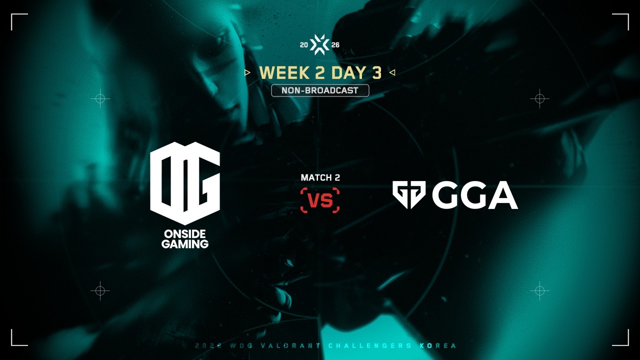 ONG vs GGA | 2주 3일차 | 2026 WDG 발로란트 챌린저스 코리아 스플릿 1