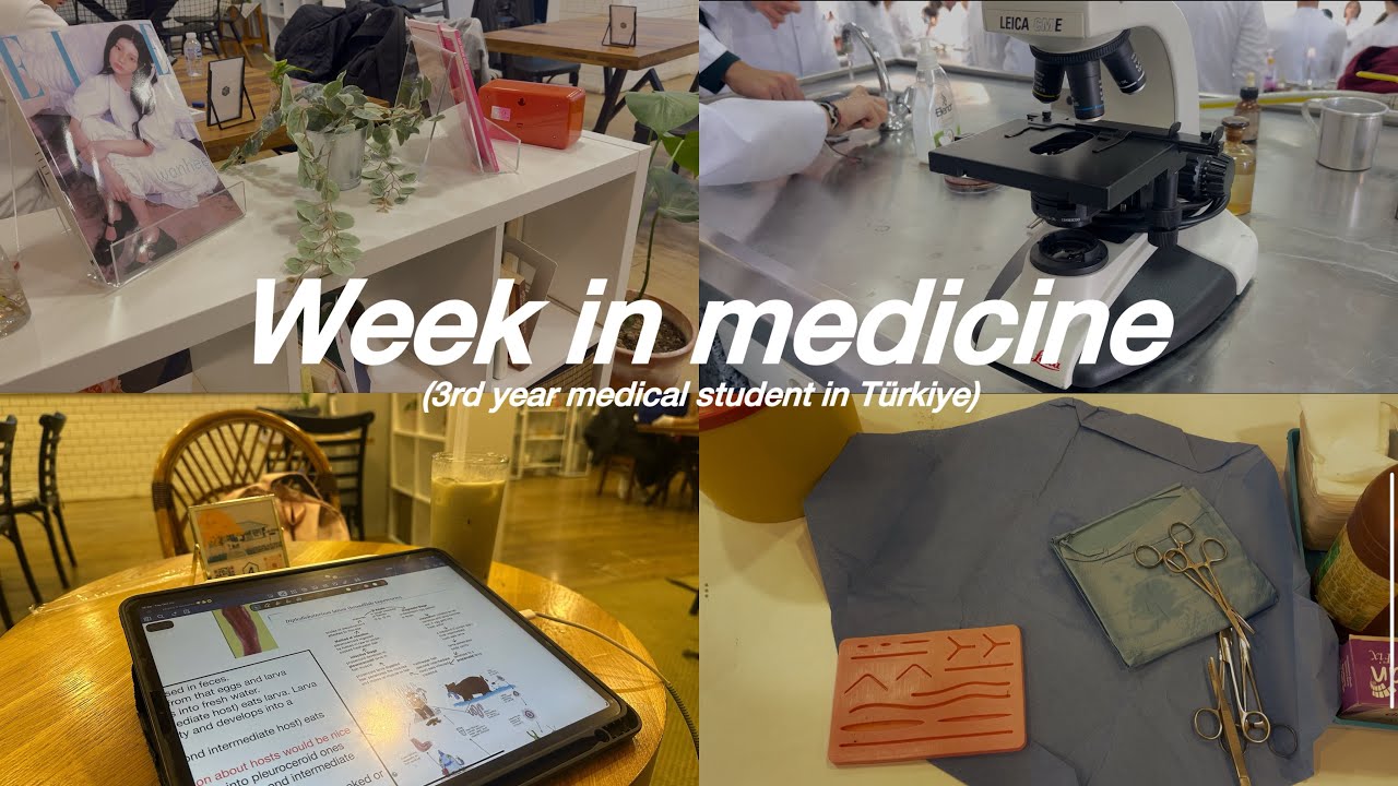 STUDY VLOG | medical school 🩺 labs, learning suturing and exam preparations 🧫🧪 
