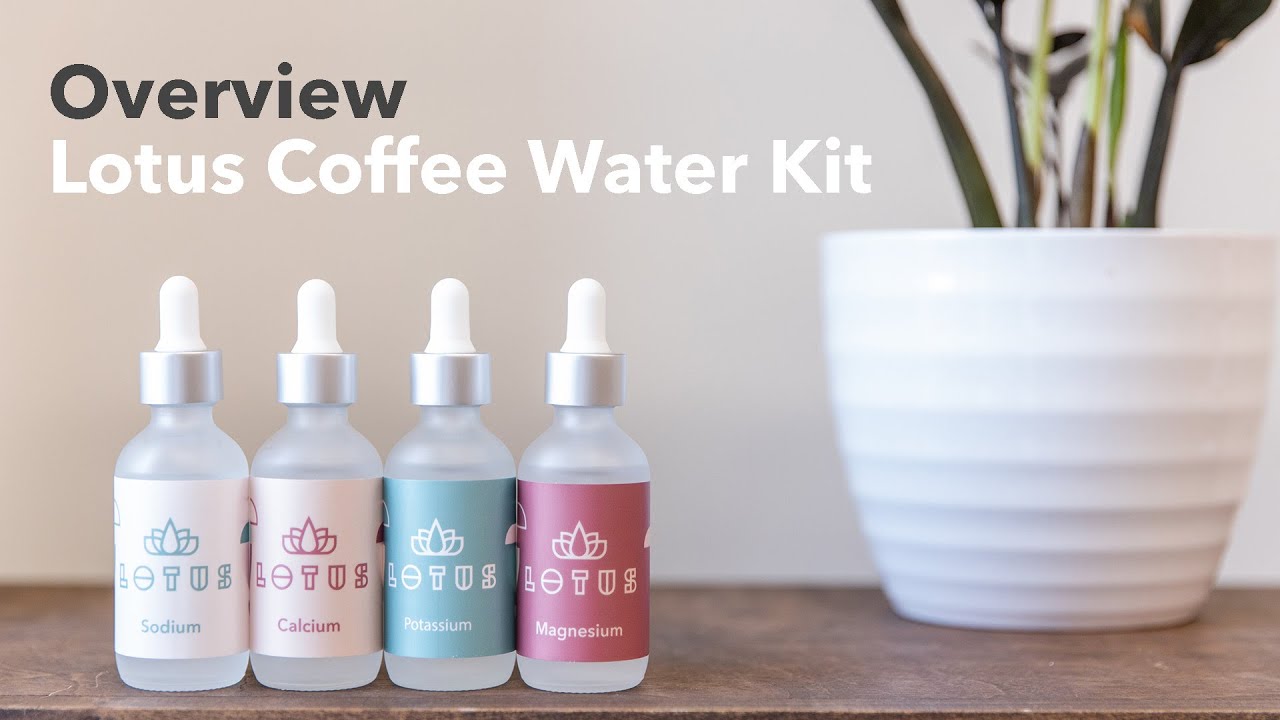 Видеообзор | Набор для приготовления кофе Lotus Coffee Water
