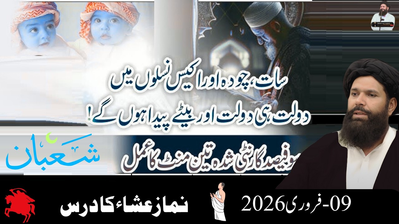 Mahe Shaban Ka Wazifa | Tasbeeh Parhiye Aulad e Narina Paiye | Ubqari Amal | Sheikh Ul Wazaif