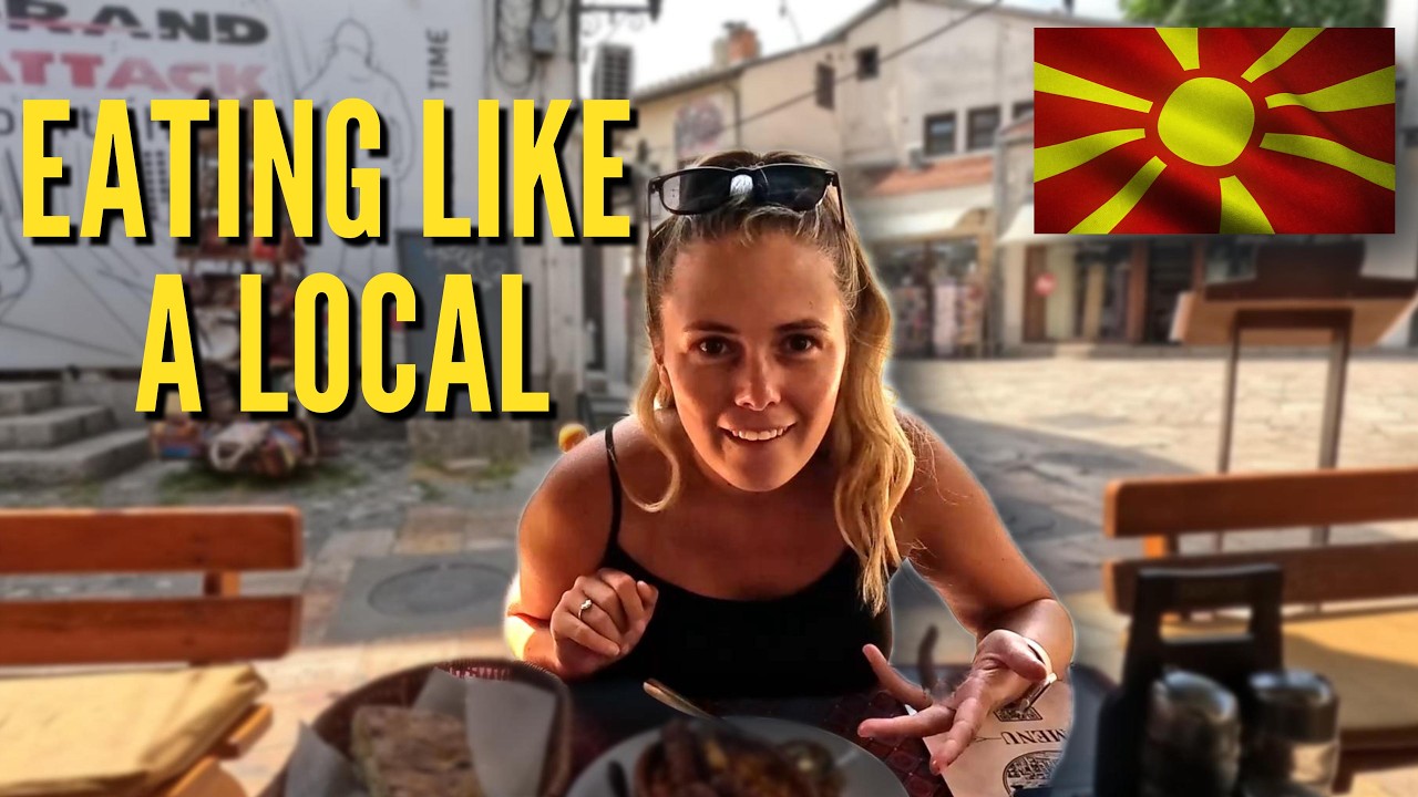 MUST TRY Macedonian Food in SKOPJE & LAKE OHRID (You’ll Be SHOCKED)