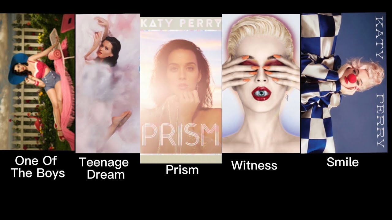 Katy Perry album ranking