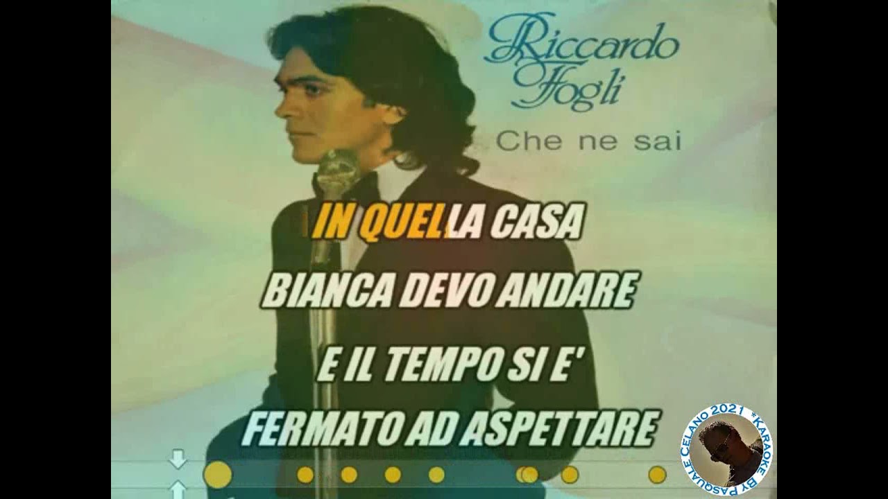 Riccardo Fogli   Che ne sai KARAOKE FAIR USE