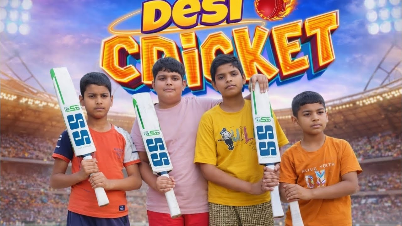 Desi Cricket | the Gali ke paltan | Gali ke paltan cricket movie| gali ki team cricket