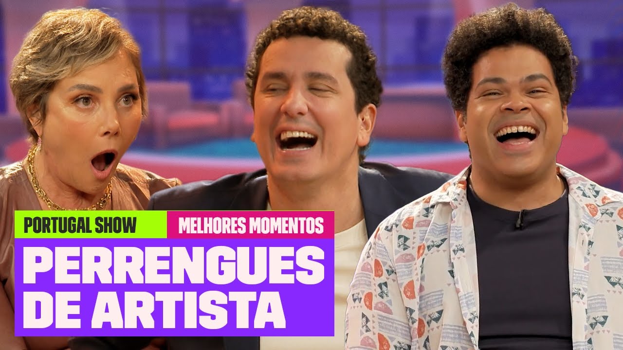 Heloísa Perissé e Robson Nunes nos MELHORES MOMENTOS do Portugal Show! | Multishow