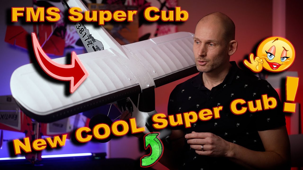 FMS Super Cub PA-18 1300 мм - НОВЫЙ КРУТОЙ Super Cub PA-18!