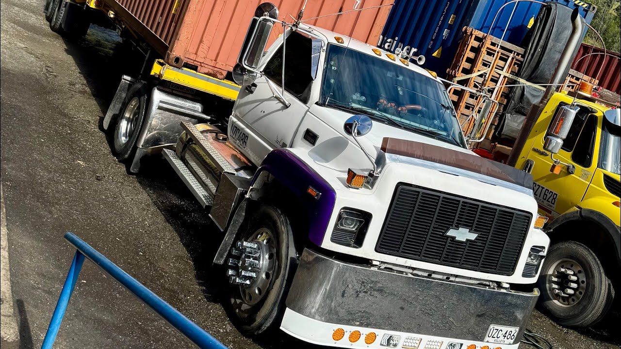 Mi viaje de vuelta a casa, pero primero descargar y dejar la mocha lista para el otro 🚛