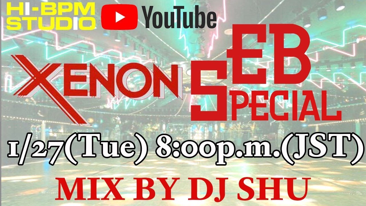 【 ユーロビート DJ LIVE STREAM】MIX by  DJ SHU