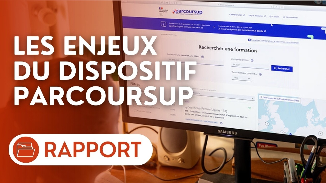 🔴 Présentation des conclusions du rapport sur les enjeux du dispositif Parcoursup