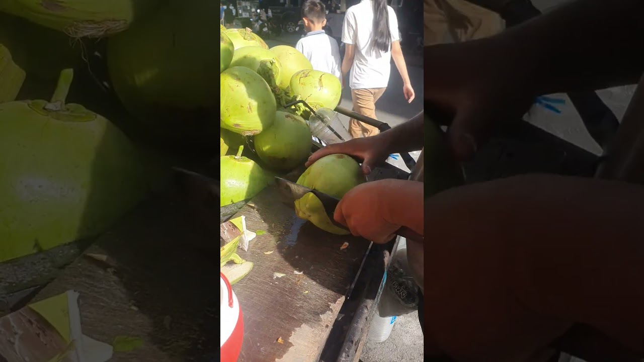 Testing the Best Machetes for Opening Coconuts